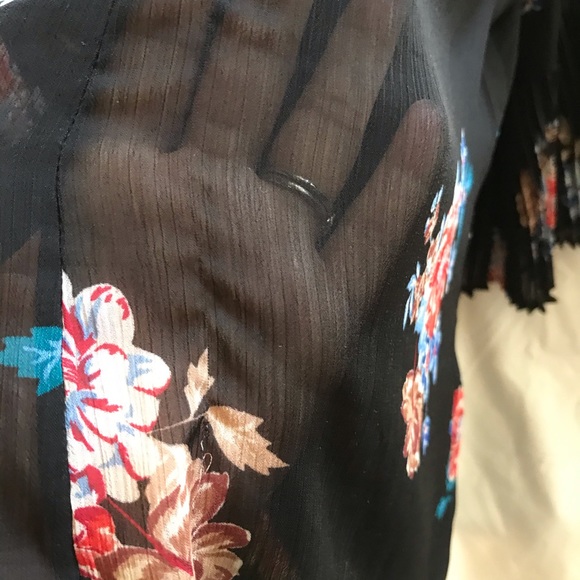 Gently used Lily Star Summer Dress w/bell sleeves - Picture 3 of 5